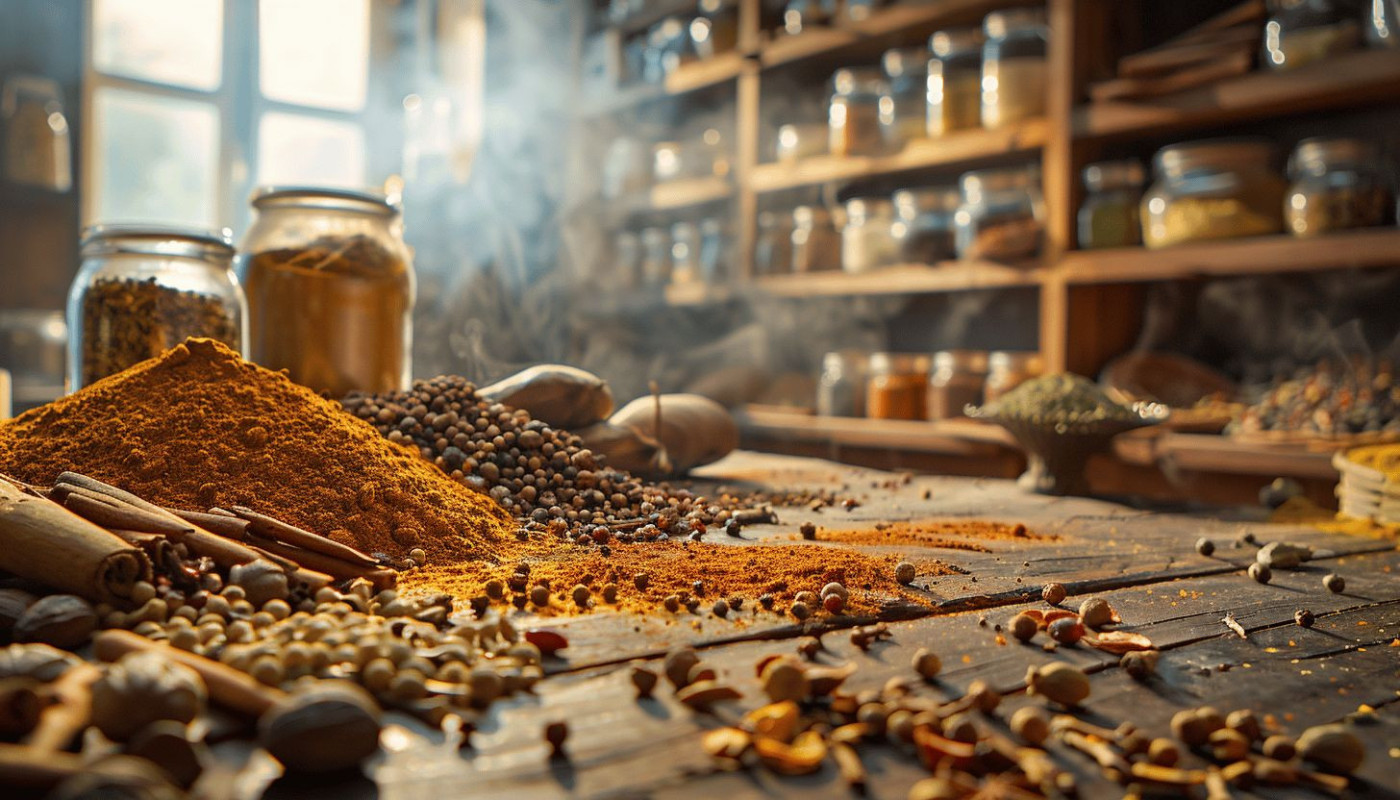 Épices rares et précieuses pour une cuisine d'exception
