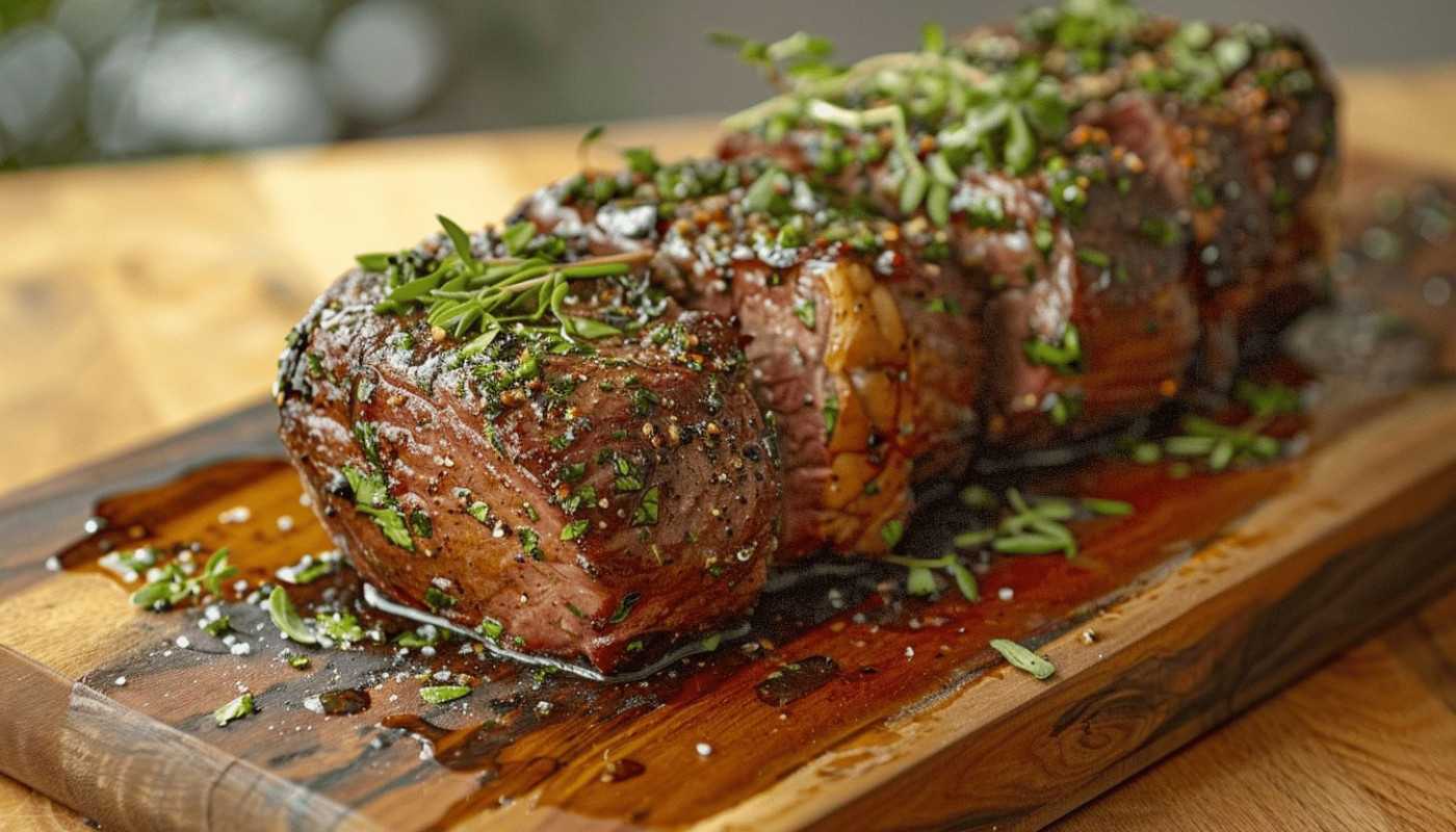 Préparation savoureuse du filet mignon au four