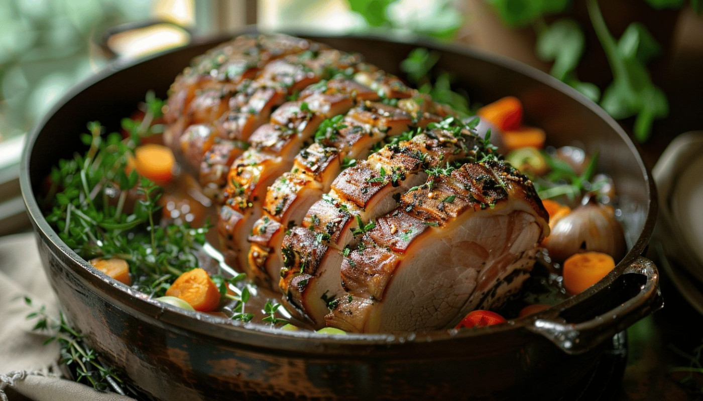 Préparation savoureuse du rôti de veau en cocotte, secrets de cuisson révélés